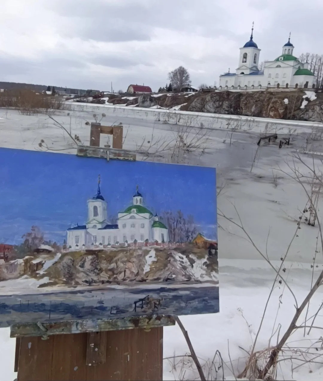 Выездной пленэр Слобода