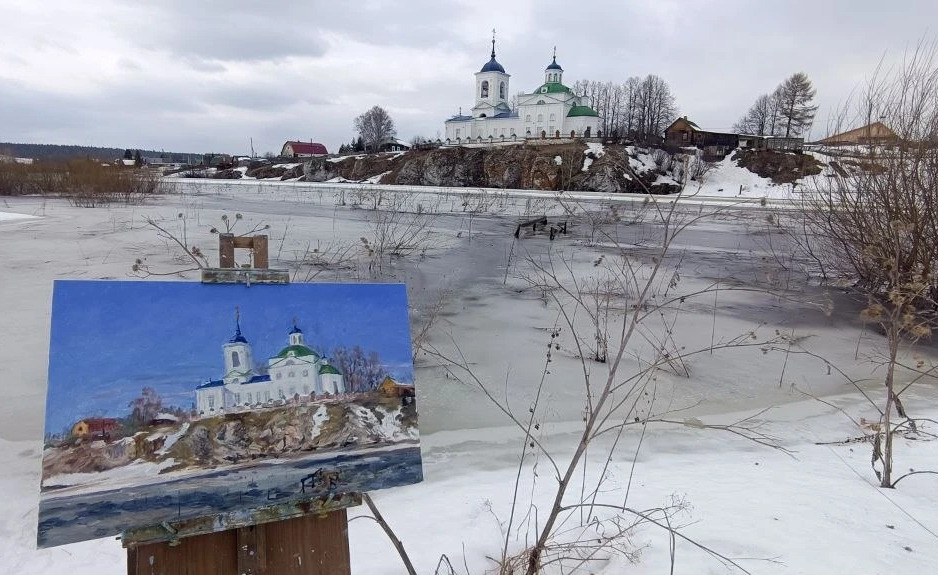 Выездной пленэр Слобода